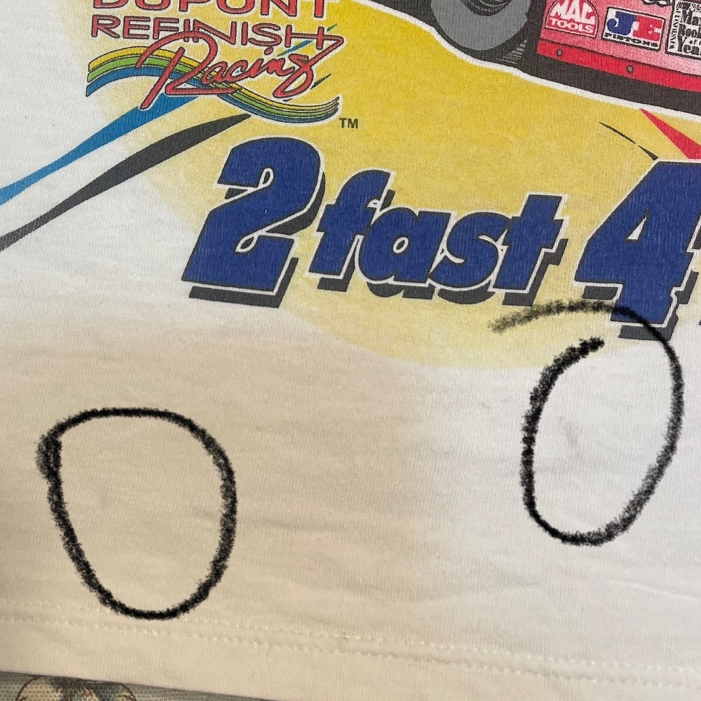 Vintage NASCAR Racing Jeff Gordon 24 T Shirt - Picture 5 of 12